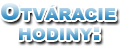 Otvaracia hodiny