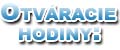 Otvaracie hodiny